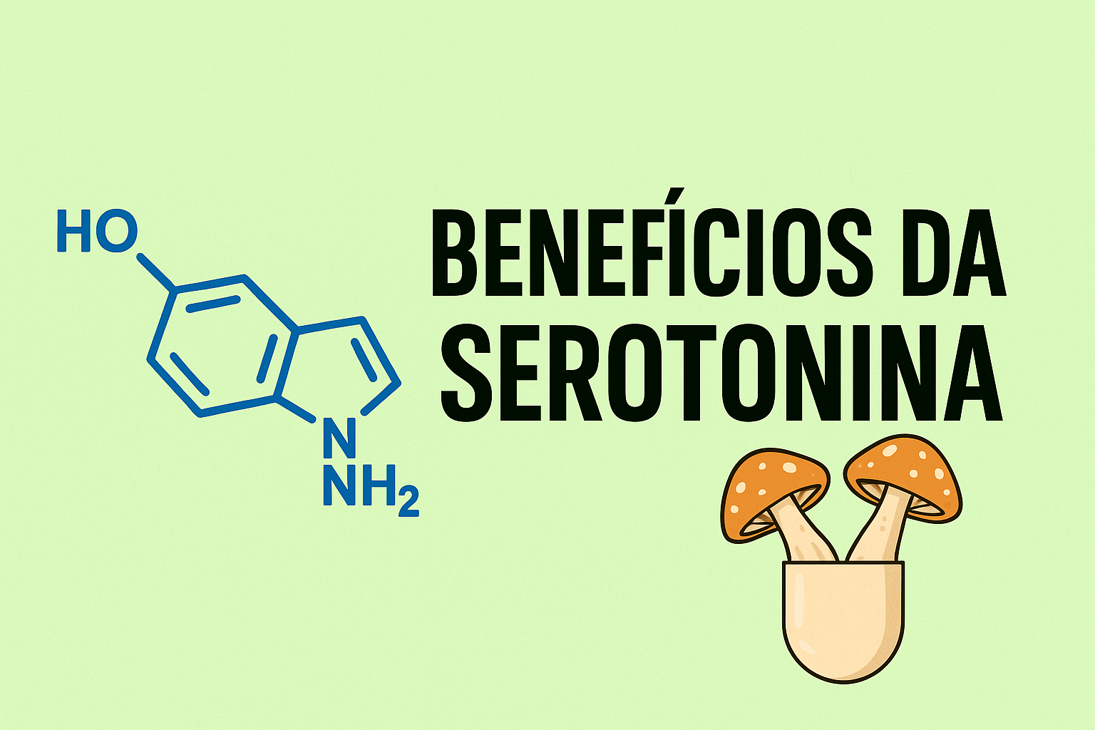 Benefícios da Serotonina e a Microdosagem de Cogumelos Mágicos: Uma Nova Abordagem para o Bem-Estar Mental